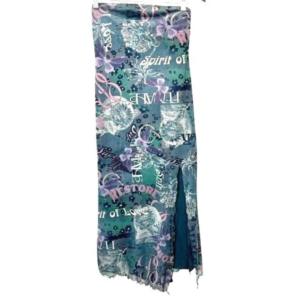 Spirit of Love Whimsigoth Fairy Urban Outfitters Mesh Tube Dress Womens Size M - Picture 1 of 9